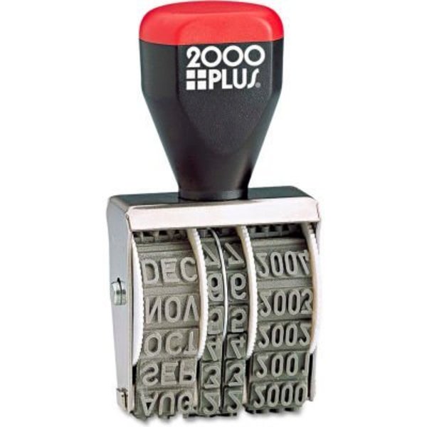 Cosco 2000 PLUS® Traditional Date Stamp, Six Years, 1 3/8 x 3/16" 12731